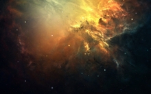 outer space stars nebulae fantasy art upscaled 1920x1080 wallpaper 
